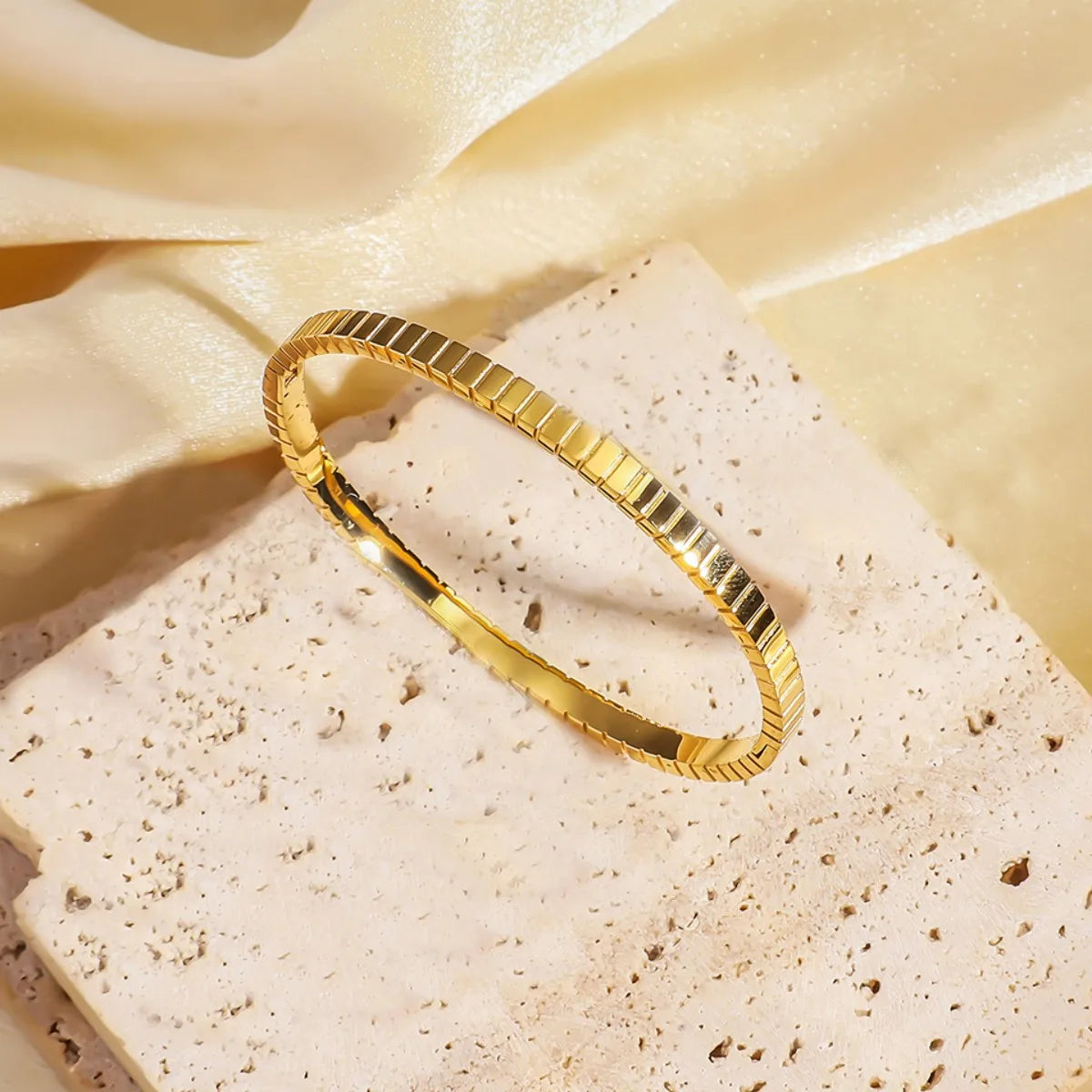 Nazakat Waterproof Gold Plated CZ Bracelet – Stylish Stainless Steel Jewelry for Women